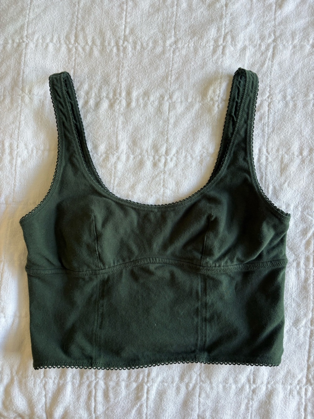 Superchill by Aerie Cotton Corset Bra Top